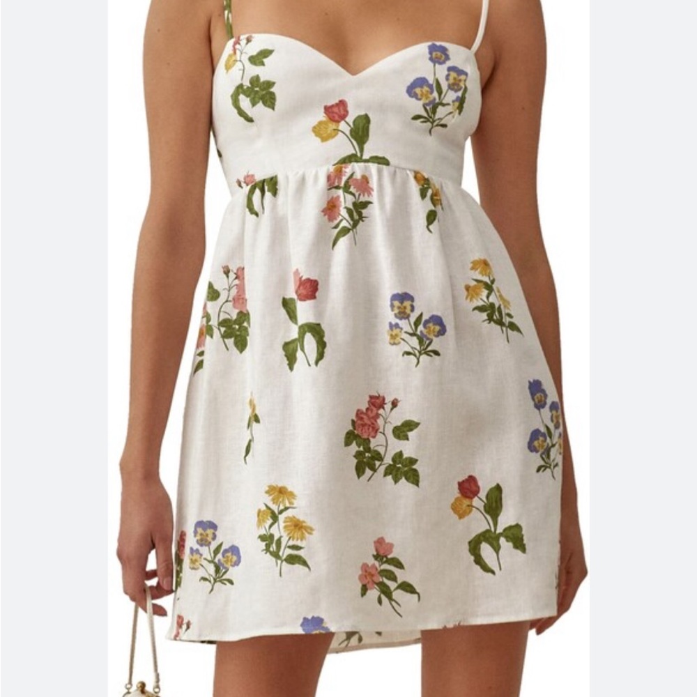 Reformation Martin Sleeveless Minidress